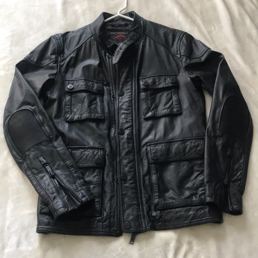 Leather jacket